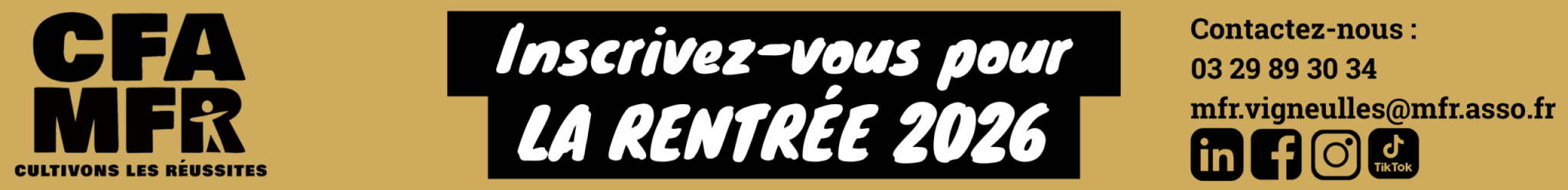 Bannière site web rentrée 2026